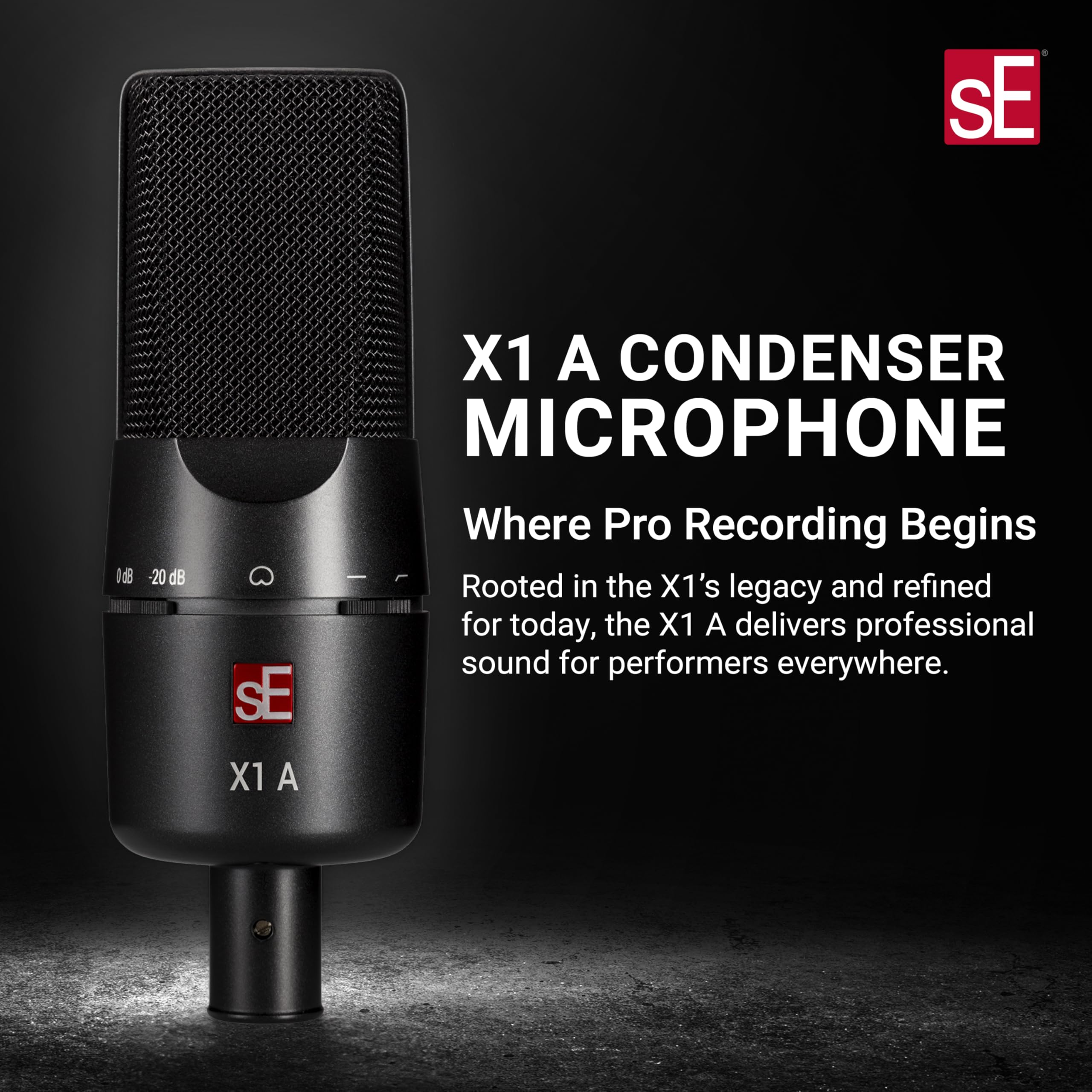 Amazon | sE Electronics X1A コンデンサーマイク【国内正規品